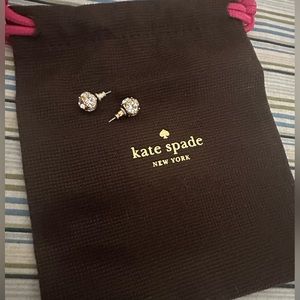 Kate Spade gold and stone studs